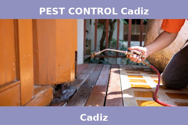 PEST CONTROL Cadiz